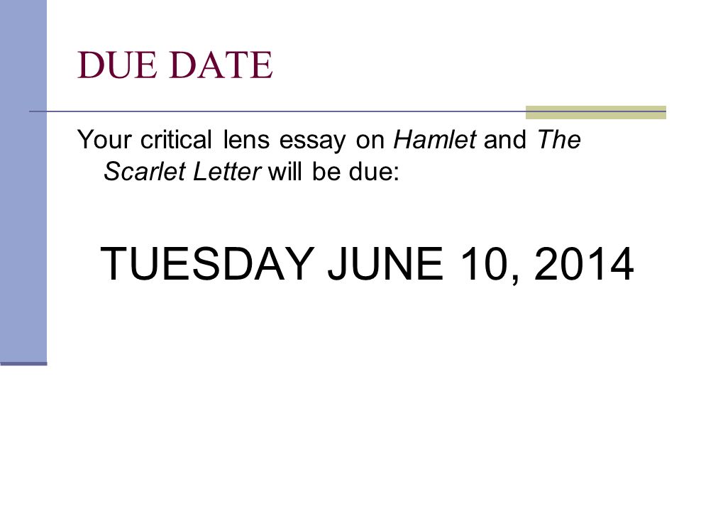 The scarlet letter: critical analysis essay